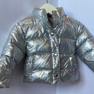 Janie & Jack Juno Valentine Iridescent Puffer